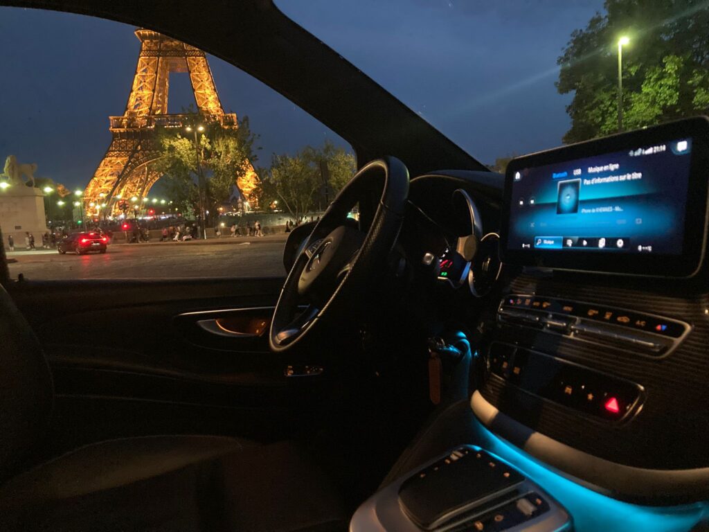 reservation vtc paris